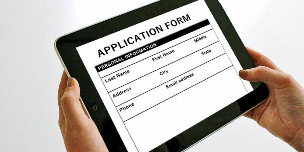 提出申请、填写网申表格、邮寄相关申请资料