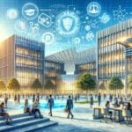 A-modern-university-campus-highlighting-the-research-and-innovation-aspect-featuring-futuristic-buildings-students-engaging-in-research-activities_