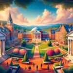 University-of-Virginia-with-a-focus-on-its-distinguished-graduate-schools.-The-scene-includes-iconic-universit