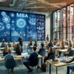 vibrant-and-collaborative-environment-of-a-modern-MBA-classroom-at-an-innovative-campus.-The-scene-includes-a-diverse-group-of-s